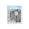 Picture of Blue Bicycle _GroupedProduct_Rectangle_Portrait_Framed_Matted_