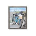Picture of Blue Bicycle _GroupedProduct_Rectangle_Portrait_Framed_Matted_