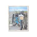 Picture of Blue Bicycle _GroupedProduct_Rectangle_Portrait_Framed_Matted_