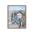 Picture of Blue Bicycle _GroupedProduct_Rectangle_Portrait_Framed_Matted_