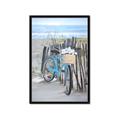 Picture of Blue Bicycle _GroupedProduct_Rectangle_Portrait_Framed_Matted_