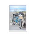 Picture of Blue Bicycle _GroupedProduct_Rectangle_Portrait_Framed_Matted_