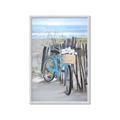 Picture of Blue Bicycle _GroupedProduct_Rectangle_Portrait_Framed_Matted_