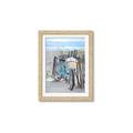 Picture of Blue Bicycle _GroupedProduct_Rectangle_Portrait_Framed_Matted_