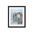 Picture of Blue Bicycle _GroupedProduct_Rectangle_Portrait_Framed_Matted_