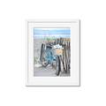 Picture of Blue Bicycle _GroupedProduct_Rectangle_Portrait_Framed_Matted_