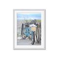Picture of Blue Bicycle _GroupedProduct_Rectangle_Portrait_Framed_Matted_