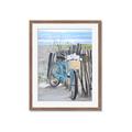 Picture of Blue Bicycle _GroupedProduct_Rectangle_Portrait_Framed_Matted_