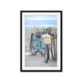 Picture of Blue Bicycle _GroupedProduct_Rectangle_Portrait_Framed_Matted_