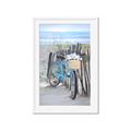 Picture of Blue Bicycle _GroupedProduct_Rectangle_Portrait_Framed_Matted_