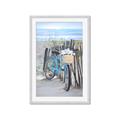 Picture of Blue Bicycle _GroupedProduct_Rectangle_Portrait_Framed_Matted_