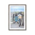 Picture of Blue Bicycle _GroupedProduct_Rectangle_Portrait_Framed_Matted_