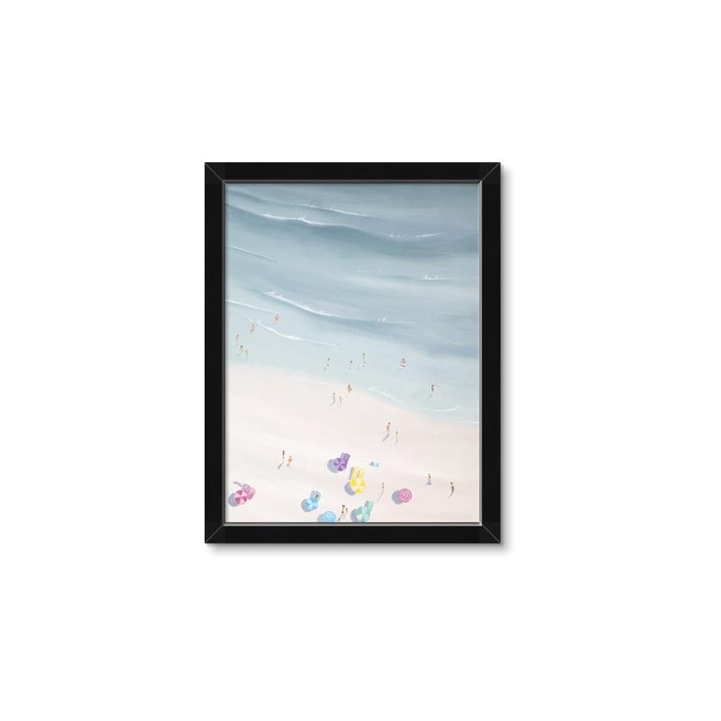 Picture of Beach Umbrellas II  _GroupedProduct_Rectangle_Portrait_Framed_Matted_
