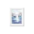 Picture of Blue Mountain Lake   _GroupedProduct_Rectangle_Portrait_Framed_Matted_