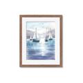 Picture of Blue Mountain Lake   _GroupedProduct_Rectangle_Portrait_Framed_Matted_