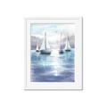 Picture of Blue Mountain Lake   _GroupedProduct_Rectangle_Portrait_Framed_Matted_