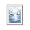 Picture of Blue Mountain Lake   _GroupedProduct_Rectangle_Portrait_Framed_Matted_