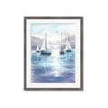 Picture of Blue Mountain Lake   _GroupedProduct_Rectangle_Portrait_Framed_Matted_