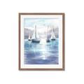 Picture of Blue Mountain Lake   _GroupedProduct_Rectangle_Portrait_Framed_Matted_