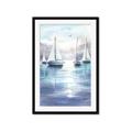 Picture of Blue Mountain Lake   _GroupedProduct_Rectangle_Portrait_Framed_Matted_