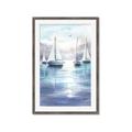 Picture of Blue Mountain Lake   _GroupedProduct_Rectangle_Portrait_Framed_Matted_