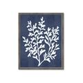 Picture of Navy Coral I  _GroupedProduct_Rectangle_Portrait_Framed_Matted_