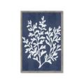 Picture of Navy Coral I  _GroupedProduct_Rectangle_Portrait_Framed_Matted_