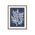 Picture of Navy Coral I  _GroupedProduct_Rectangle_Portrait_Framed_Matted_