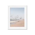 Picture of Beach Birds _GroupedProduct_Rectangle_Portrait_Photography _GroupedProduct_Rectangle_Portrait_Framed_Matted_