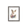 Picture of Sweet Floral Bunny I _GroupedProduct_Rectangle_Portrait_Framed_Matted_