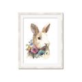 Picture of Sweet Floral Bunny I _GroupedProduct_Rectangle_Portrait_Framed_Matted_