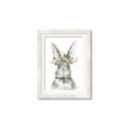 Picture of Floral Bunny _GroupedProduct_Rectangle_Portrait_Framed_Matted_