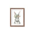 Picture of Floral Bunny _GroupedProduct_Rectangle_Portrait_Framed_Matted_