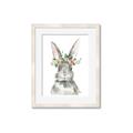 Picture of Floral Bunny _GroupedProduct_Rectangle_Portrait_Framed_Matted_