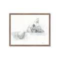Picture of Cute cat _GroupedProduct_Rectangle_Landscape_Framed_Matted_