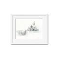 Picture of Cute cat _GroupedProduct_Rectangle_Landscape_Framed_Matted_