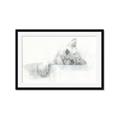 Picture of Cute cat _GroupedProduct_Rectangle_Landscape_Framed_Matted_