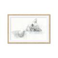 Picture of Cute cat _GroupedProduct_Rectangle_Landscape_Framed_Matted_