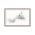 Picture of Cute cat _GroupedProduct_Rectangle_Landscape_Framed_Matted_