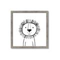 Picture of Sketch Animal  I _GroupedProduct_Square_Framed_Matted_