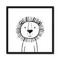 Picture of Sketch Animal  I _GroupedProduct_Square_Framed_Matted_