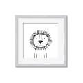 Picture of Sketch Animal  I _GroupedProduct_Square_Framed_Matted_