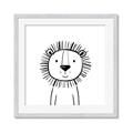 Picture of Sketch Animal  I _GroupedProduct_Square_Framed_Matted_