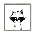 Picture of Sketch Animal  VIII _GroupedProduct_Square_Framed_Matted_