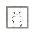 Picture of Sketch Animal  IV _GroupedProduct_Square_Framed_Matted_