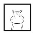 Picture of Sketch Animal  IV _GroupedProduct_Square_Framed_Matted_
