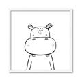 Picture of Sketch Animal  IV _GroupedProduct_Square_Framed_Matted_