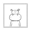 Picture of Sketch Animal  IV _GroupedProduct_Square_Framed_Matted_