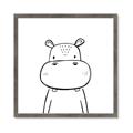 Picture of Sketch Animal  IV _GroupedProduct_Square_Framed_Matted_