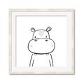 Picture of Sketch Animal  IV _GroupedProduct_Square_Framed_Matted_